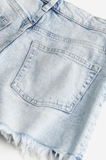 High Waist Denim Shorts