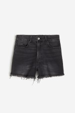 High Waist Denim Shorts