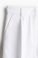 Linen-blend Shorts