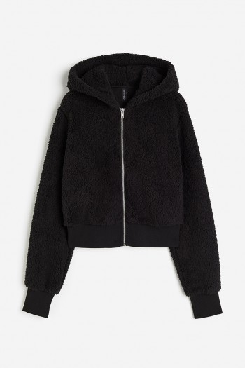 Hooded Teddy Fleece Jacket