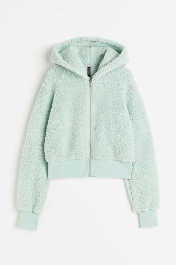 Hooded Teddy Fleece Jacket