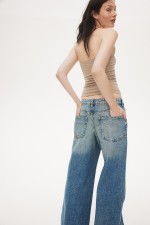 Baggy Wide Low Jeans